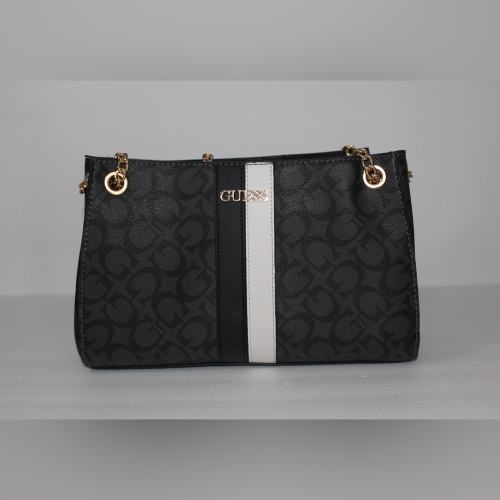 Guess Coal Typography Tote - Free Shipping